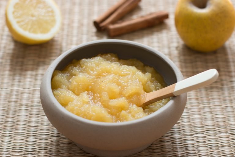 Comment réaliser une compote de pommes ig bas?
