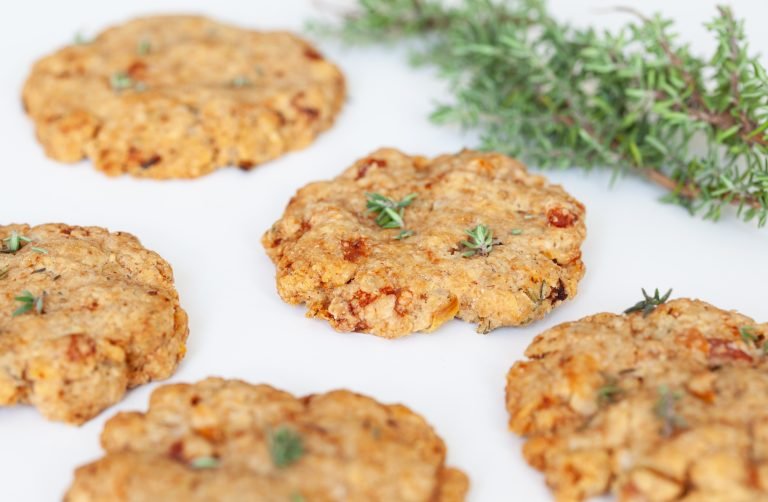 Cookies salés au jambon et parmesan