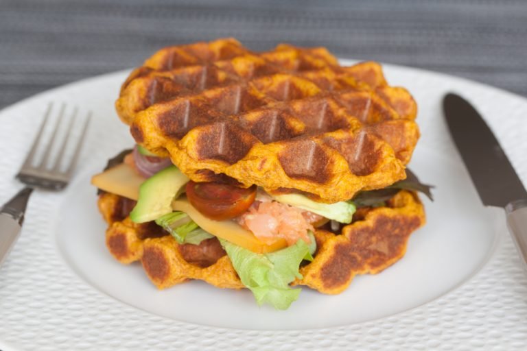 Gaufres à la patate douce