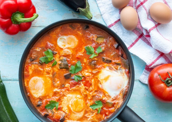 oeufs ratatouille