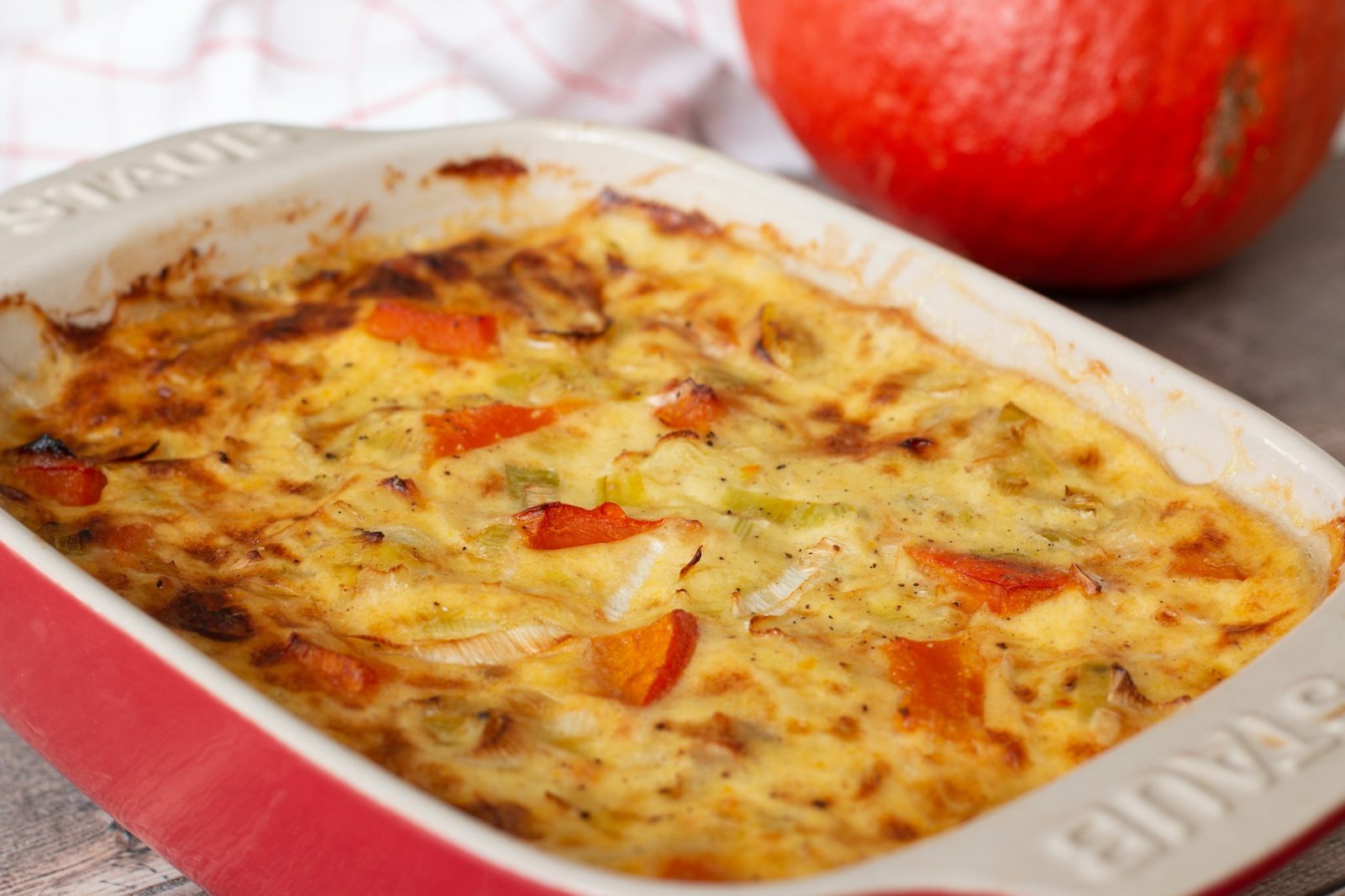 Gratin de potimarron et poireaux La cuisine d'Aurélie