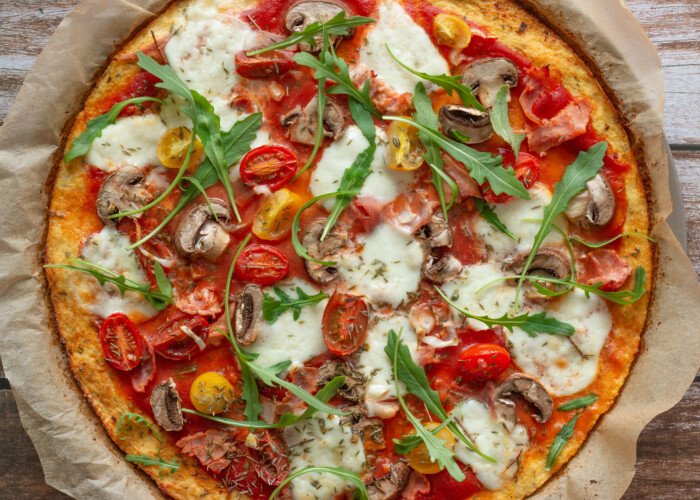 pizza chou-fleur