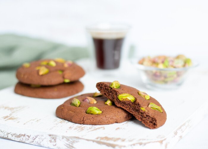 cookies chocolat pistache