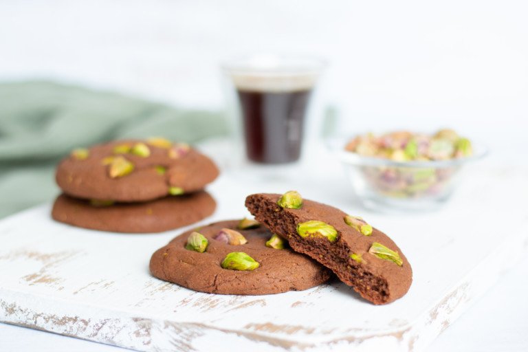 cookies chocolat pistache
