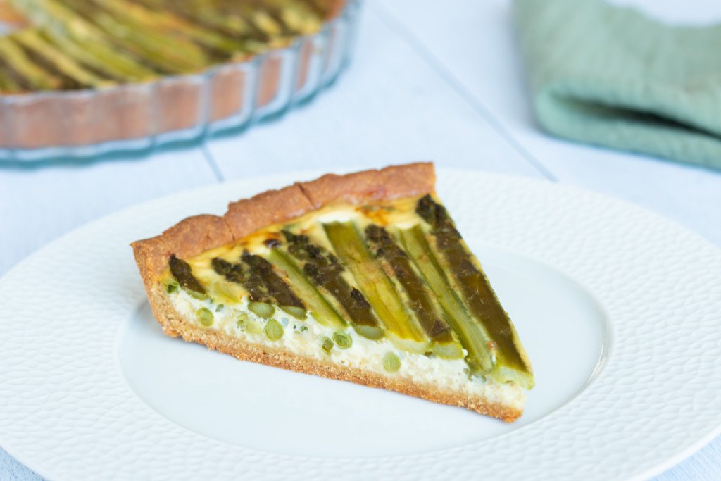 tarte aux asperges