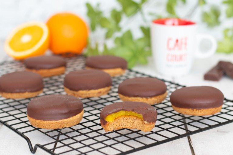 Biscuits pim&rsquo;s à l&rsquo;orange ou jaffa cakes