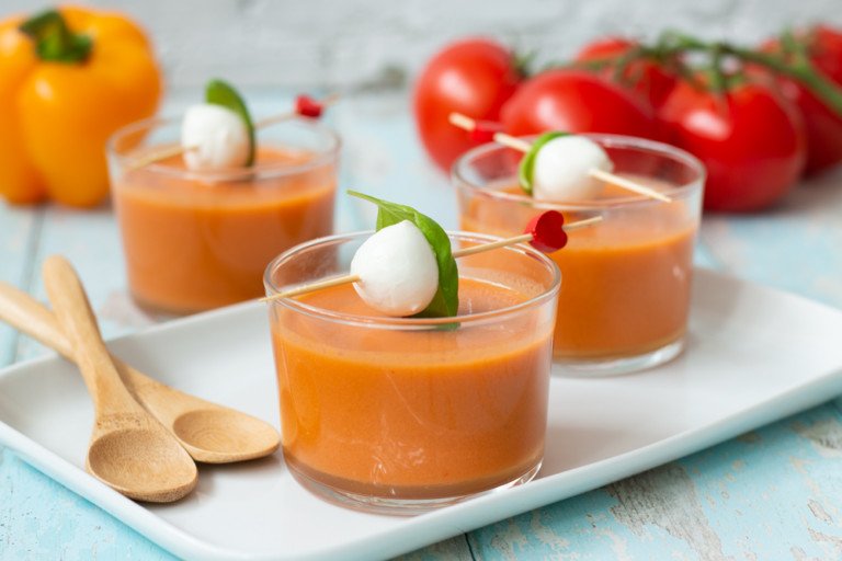 Le Gaspacho andalou ou la soupe froide de l&rsquo;été