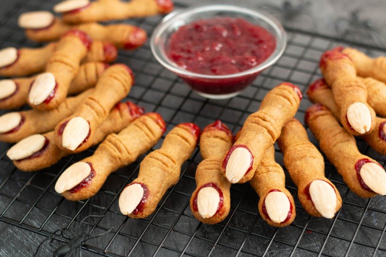 Doigts de sorcière pour halloween