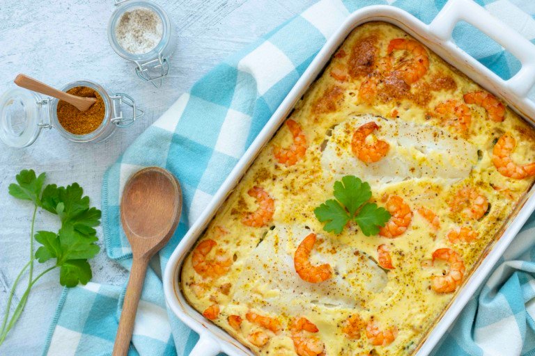 gratin de poisson