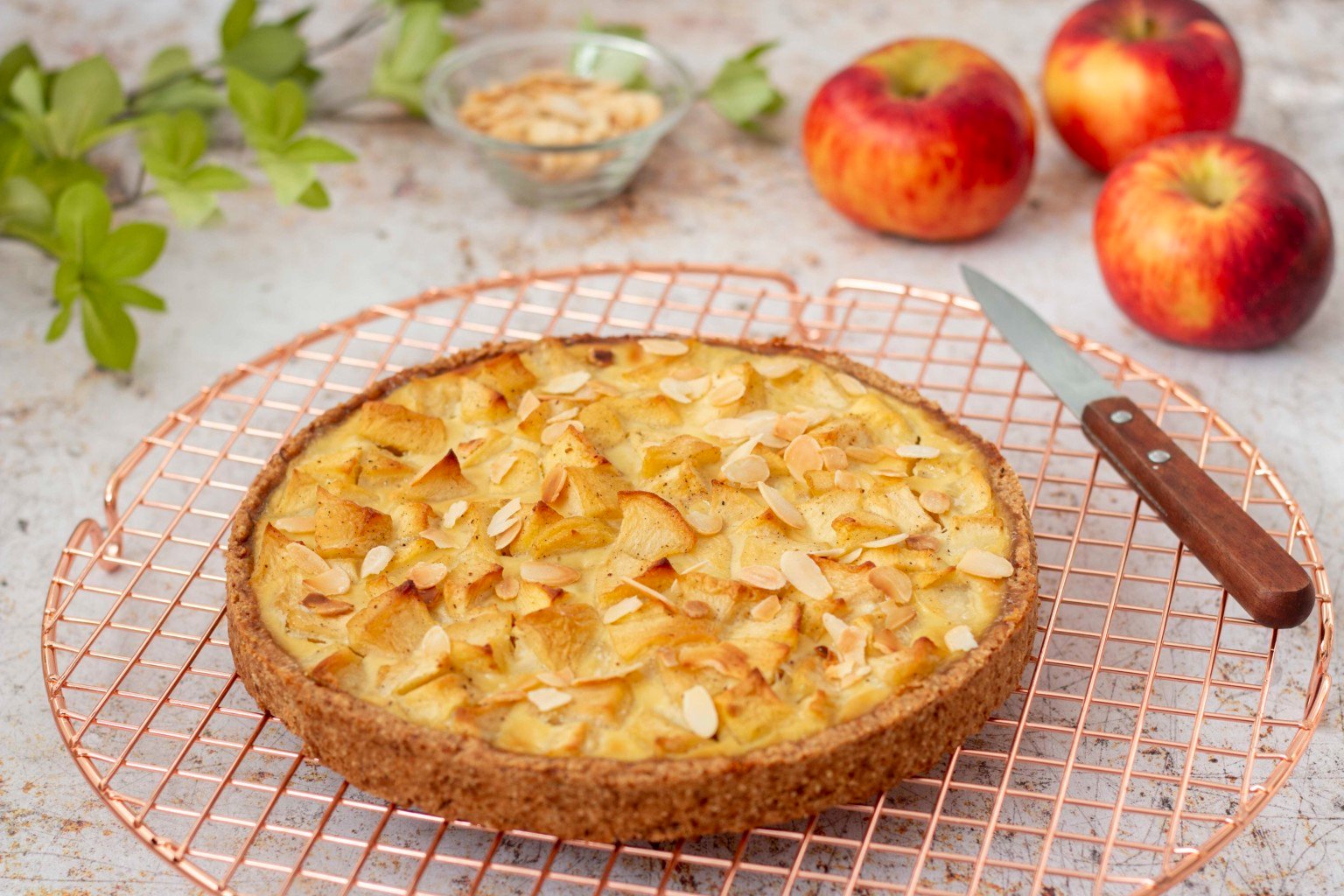 Tarte normande aux pommes – La cuisine d'Aurélie