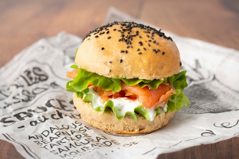 Pains burger à la farine semi-complète