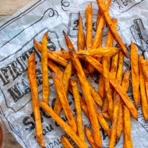 frites de patate douce