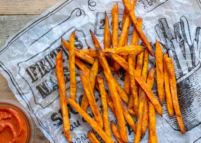 frites de patate douce