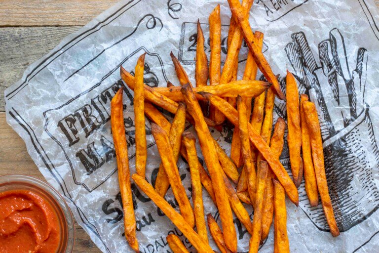 frites de patate douce