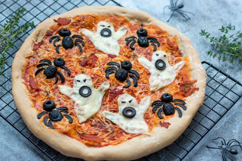 Pizza Halloween – La cuisine d&amp;#39;Aurélie