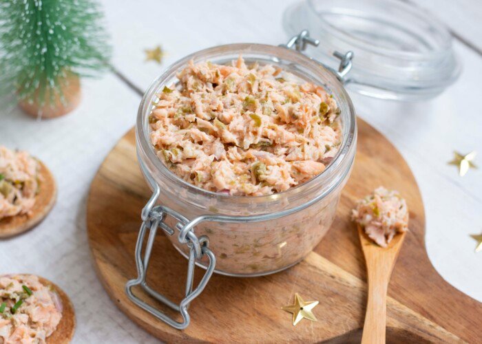rillettes de saumon