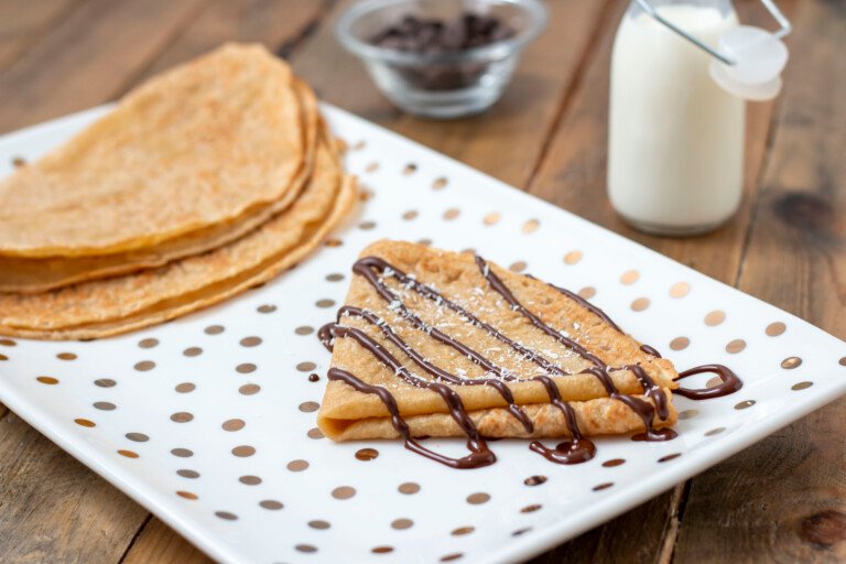 crêpes lait de coco