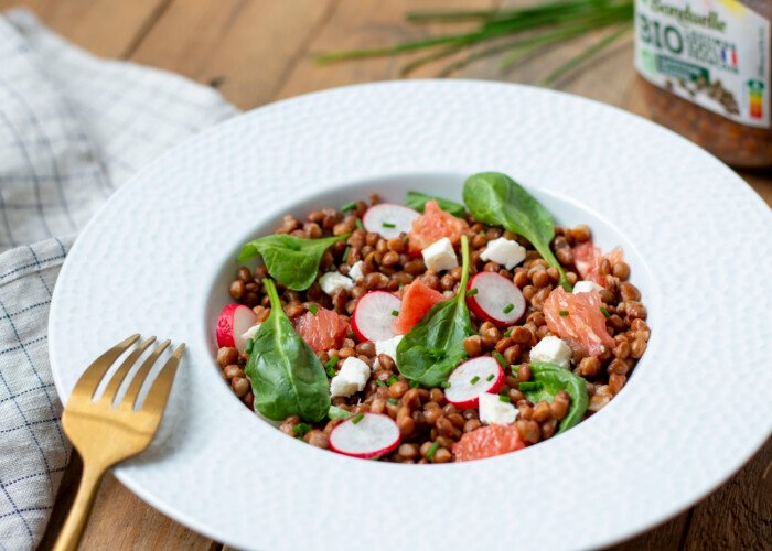 salade de lentilles