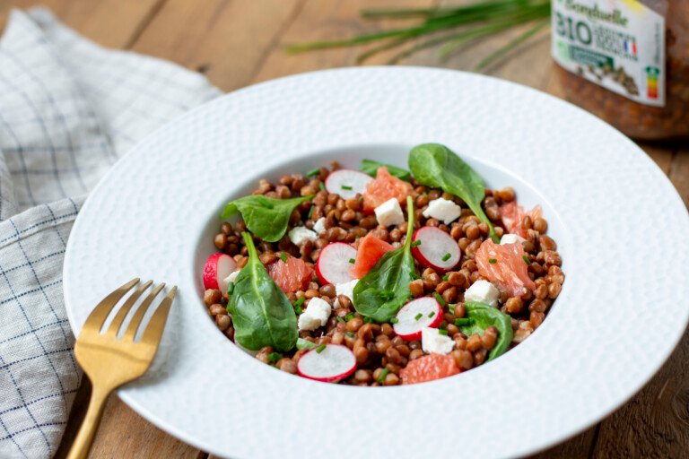 salade de lentilles