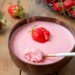 mousse aux fraises