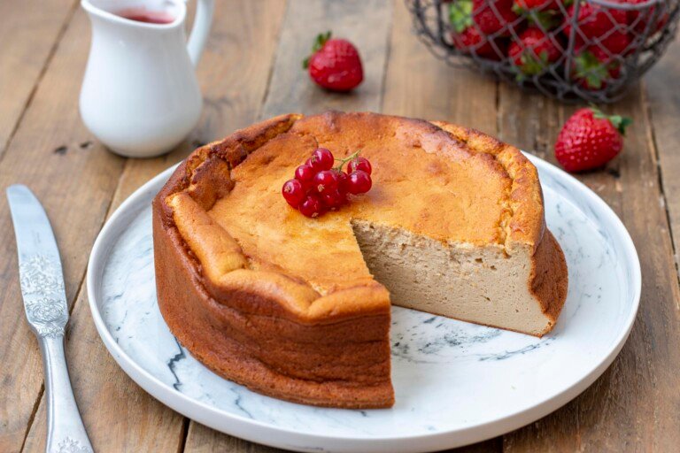 Gâteau léger au fromage blanc
