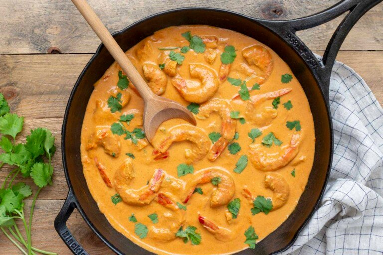 curry crevettes