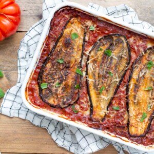 aubergines à la parmigiana
