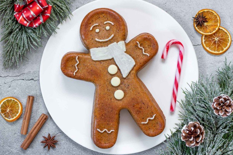 Gâteau bonhomme de Noël