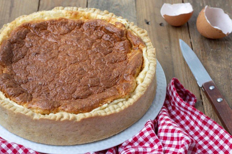 Quiche soufflée au fromage