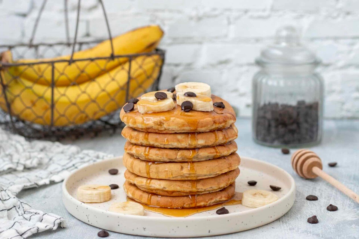 pancakes à la banane