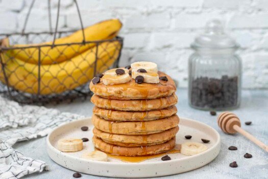 pancakes à la banane