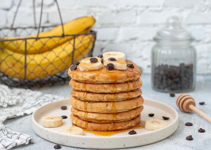pancakes à la banane