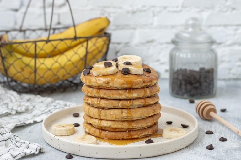 pancakes à la banane