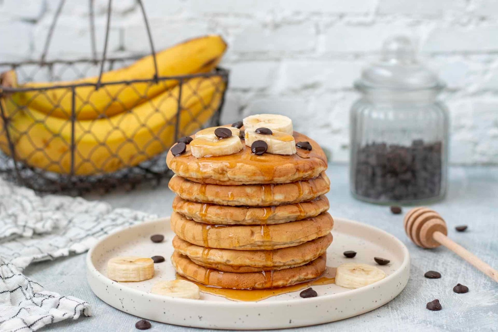 pancakes à la banane