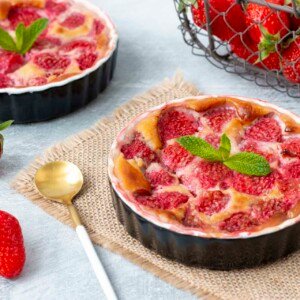 clafoutis fraises