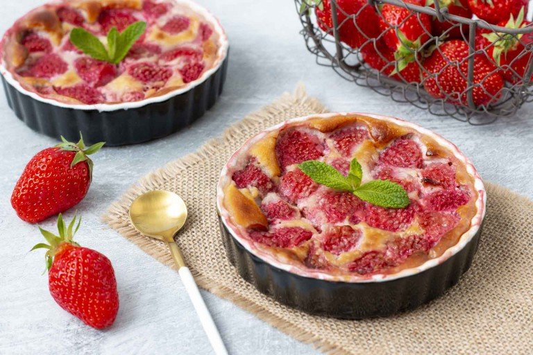 clafoutis fraises