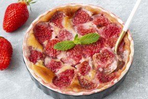 clafoutis fraises