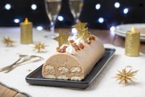 Lire la suite à propos de l’article Bûche mousse de marrons