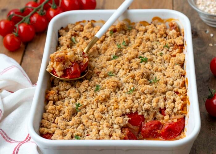 crumble tomates cerises