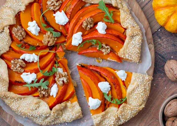 Tarte rustique potimarron
