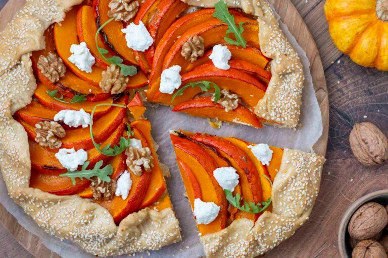Tarte rustique potimarron
