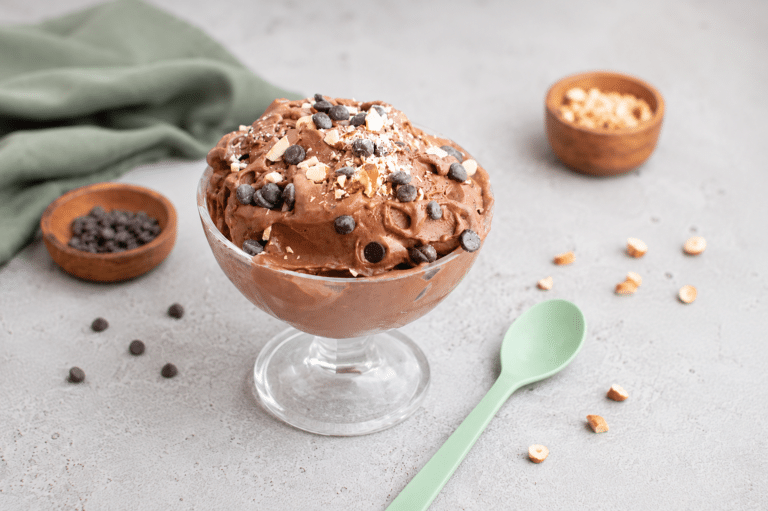 Nice cream chocolat noisette : la glace healthy sans sorbetière