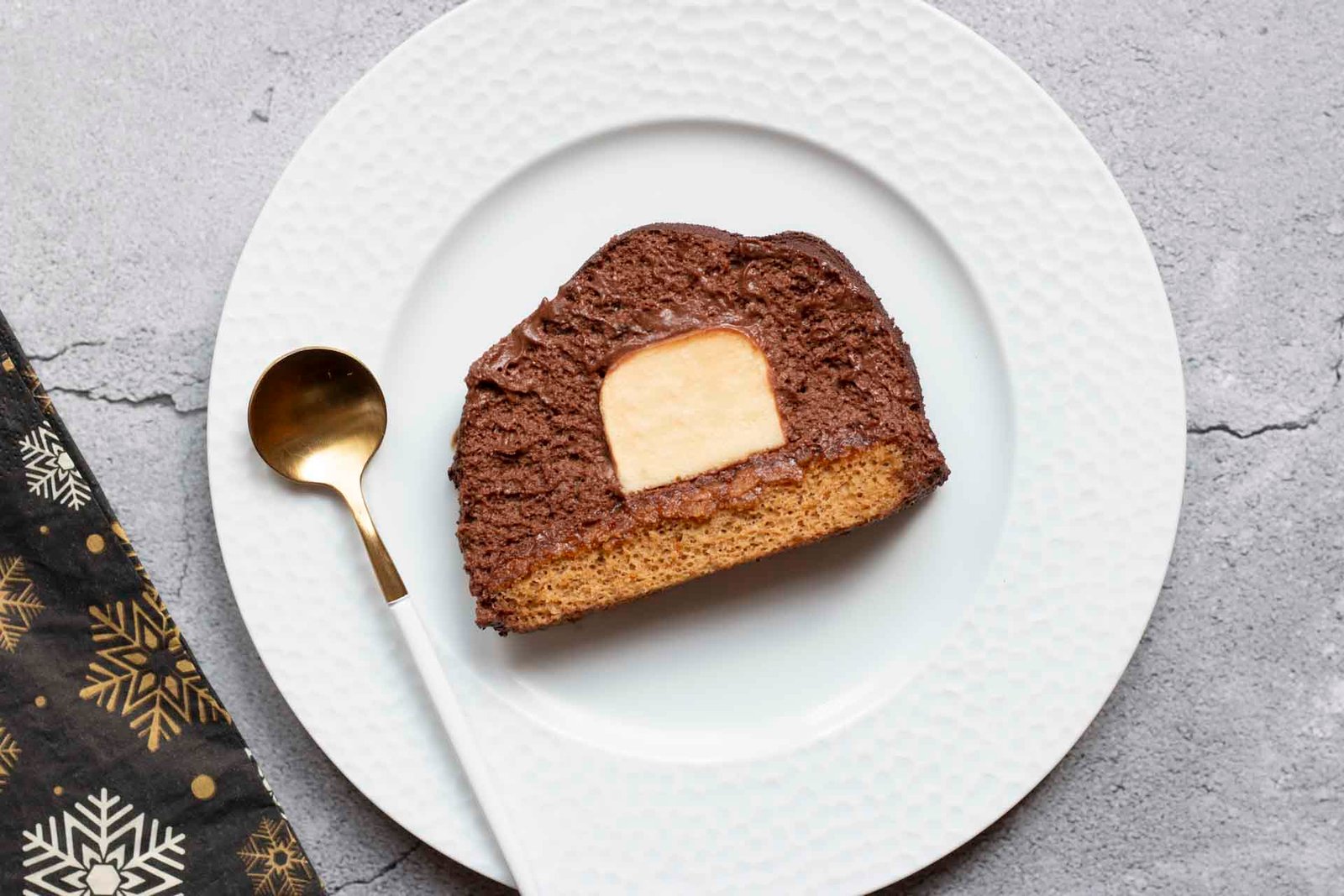 Bûche de noël mousse chocolat
